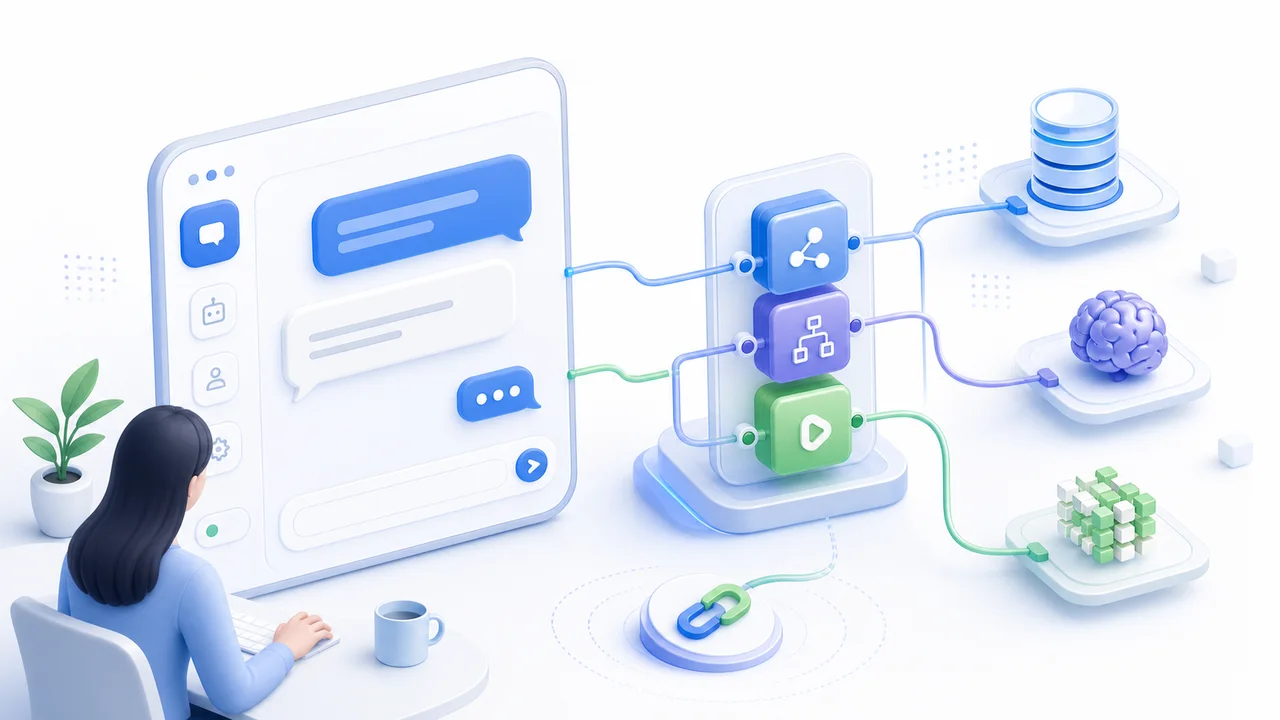 LangChain Fundamentals lesson illustration